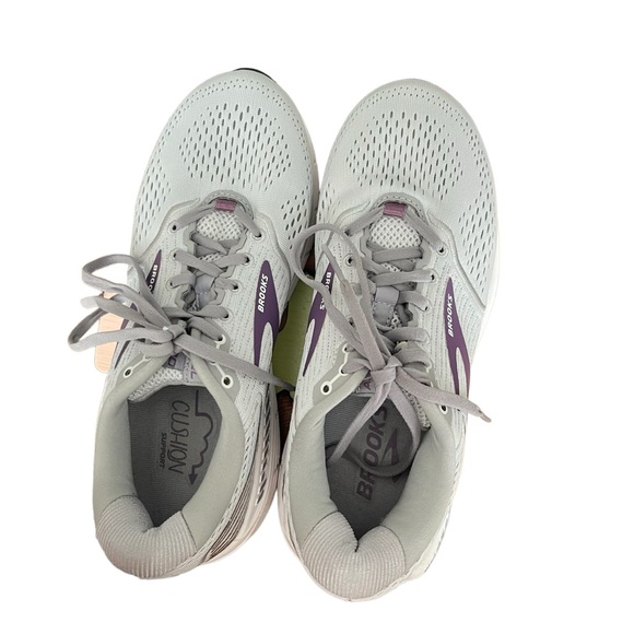 Brooks Ariel 20 Women's Sneakers Size 9.5 D Cushion Support Gray & Purple - Picture 8 of 11
